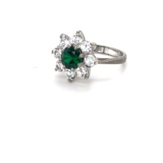 WHITE GOLD DRESS RING